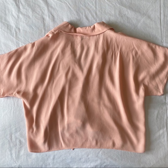 Wilfred pink tie-front blouse - Picture 4 of 8